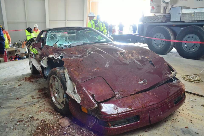 Illustration for article titled The sinkhole Vette no one is talking about